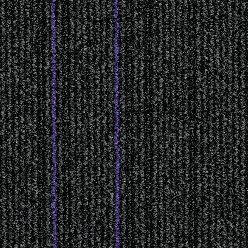Moquette Desso Airmaster (Couleur: Noir 2 traits violet)