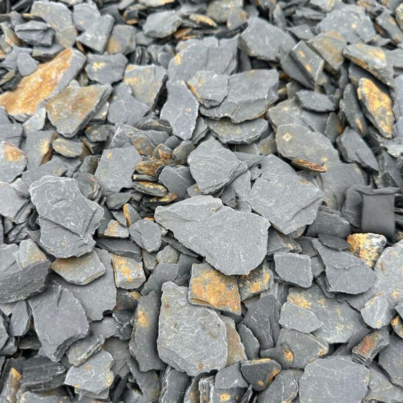 Paillis d'Ardoise (Conditionnement: 1 tonne, Couleur: Gris clair, Dimensions: 40/15)