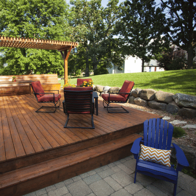 lames de terrasse en bois