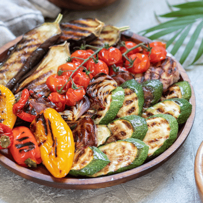 légumes au brasero