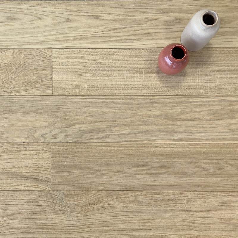 Parquet chêne massif premier choix (Épaisseur: 14 mm, Largeur: 150 mm, Teinte: Effet bois brut)