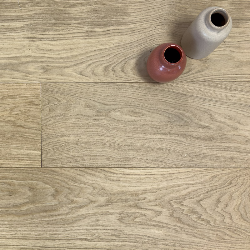 Parquet chêne massif premier choix (Épaisseur: 20 mm, Largeur: 180 mm, Teinte: Effet bois brut)