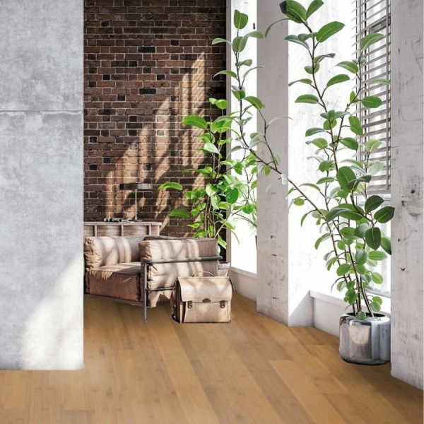 Parquet bambou horizontal massif Ambré (3) Parquet bambou horizontal massif Ambré