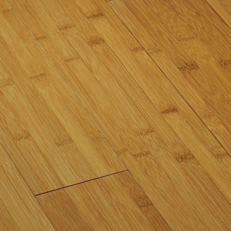 Parquet bambou horizontal massif (Teinte: Ambrée)