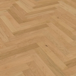 Parquet baton rompu contrecollé chêne Tradition verni perspective