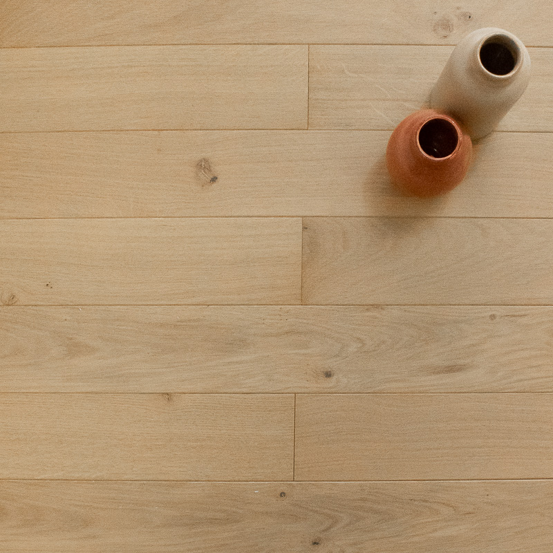 Parquet chêne massif Rustique (Épaisseur: 20 mm, Largeur: 180 mm, Teinte: Estompée)
