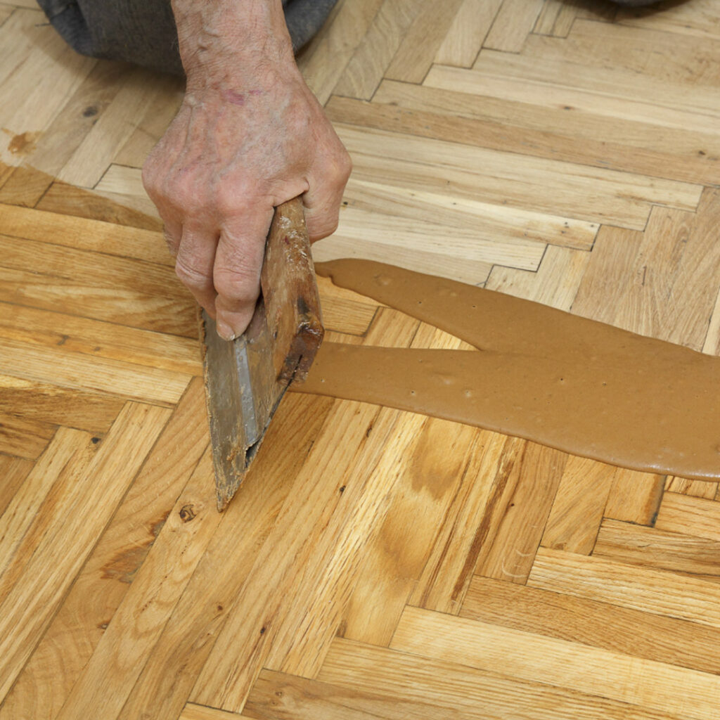 finition de parquet massif vernis