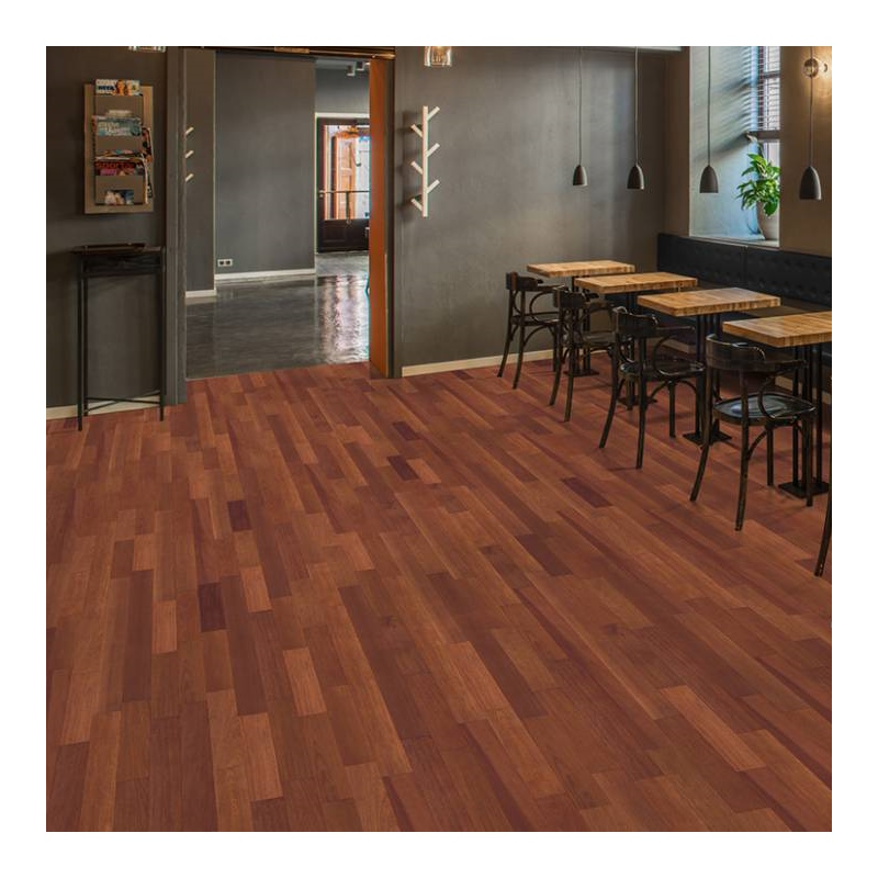 Parquet merbau massif (Épaisseur: 20 mm, Largeur: 140 mm, Aspect de surface: Huilé)