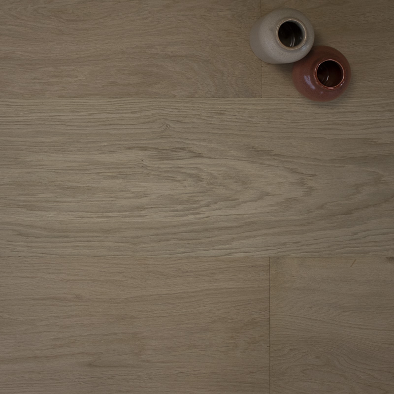 Parquet contrecollé en chêne premier choix (Épaisseur: 20 mm, Largeur: 220 mm, Teinte: Effet bois brut)