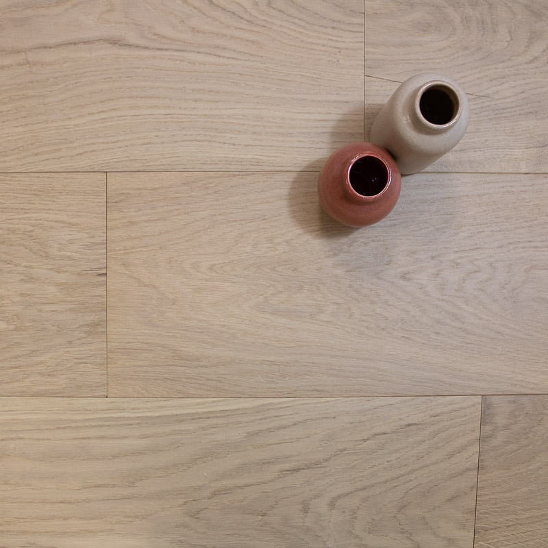 Parquet contrecollé en chêne premier choix (Épaisseur: 20 mm, Largeur: 240 mm, Teinte: Estompée)