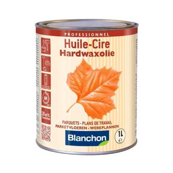 huile cire parquet blanc