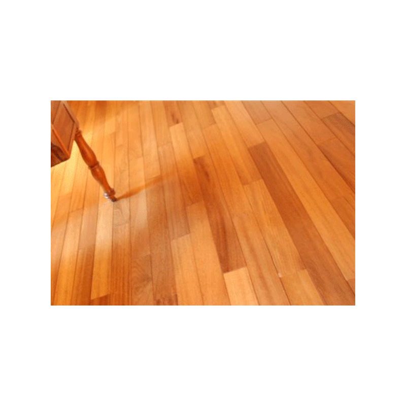 Parquet Iroko massif (Teinte: Huilée incolore)