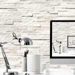 Ambiance parement white quartzite