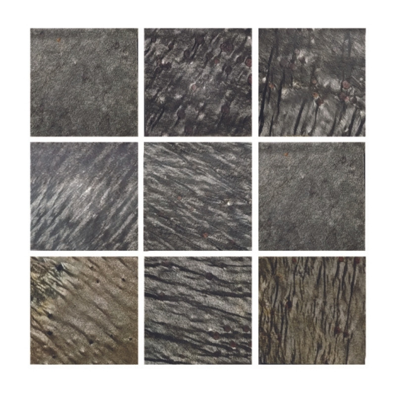 Mosaïque en ardoise verte (Conditionnement: achat à la pièce)