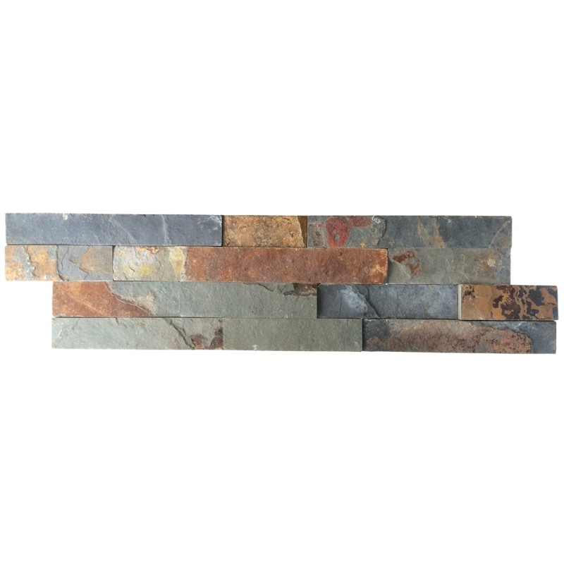Pierre de parement naturelle Helios (Dimensions: 15 cm x 55 à 60 cm x 1 à 2 cm)