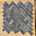 mosaique-chevron-marbre-noir-