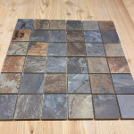 MOSAÏQUE EN CARRELAGE EFFET PIERRE DE BALI