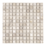 format de plaque de mosaïque en travertin premier choix light