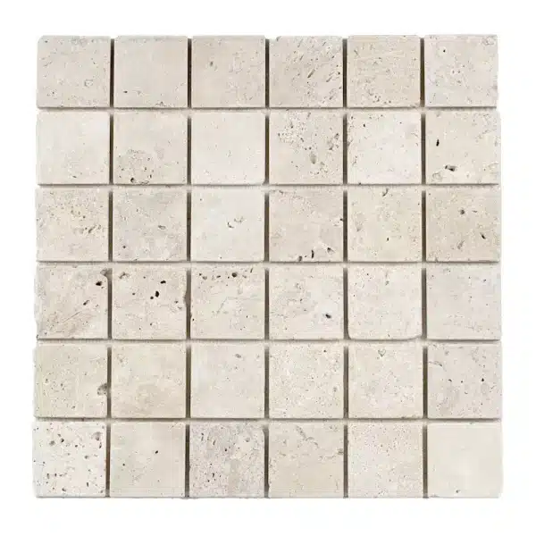 mosaïque travertin premier choix light