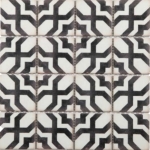 Mosaïque effet carreaux de ciment vintage