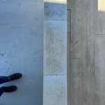 Dessus de mur effet naturel nuancé sur un mur