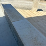 Zoom sur dessus de mur effet naturel nuancé