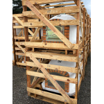 four à bois extérieur sur palette