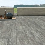 Ambiance Carrelage Cevennes effet parquet Gris extérieure