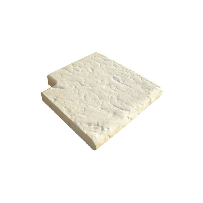 margelle ferrière angle sortant