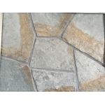 Pierre de parement naturelle quartzite argenté et doré lumineuse et durable